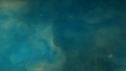 Fototapeta premium science fiction illustrarion, colorful space background with stars 