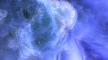 Space background with realistic nebula and shining stars. Colorful cosmos with stardust and milky way. Magic color galaxy. Infinite universe and starry night