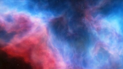 Fototapeta na wymiar Space background with realistic nebula and shining stars. Colorful cosmos with stardust and milky way. Magic color galaxy. Infinite universe and starry night. 3d Render