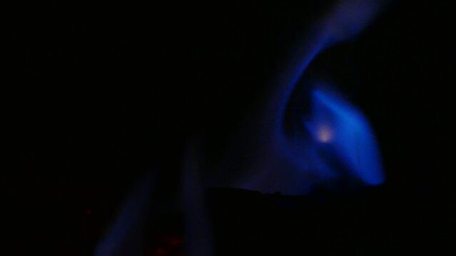 video fuoco e brace in 4k