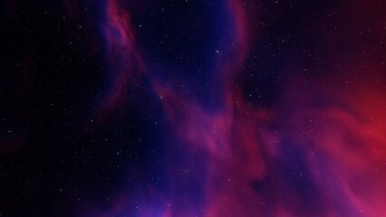 nebula gas cloud in deep outer space	
