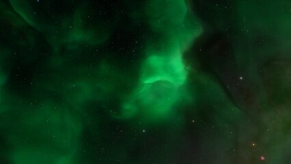 nebula gas cloud in deep outer space	
