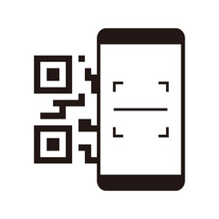 Smartphone scan the QR code