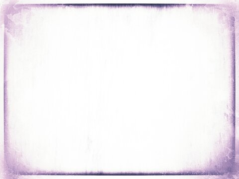 White Abstract Background With Purple Frame