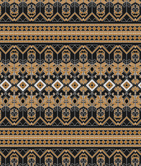 fabric textile pattern, Indonesian traditional ethnic abstract motif design