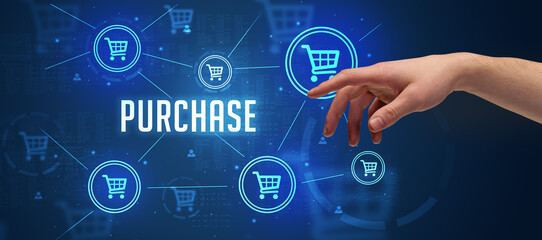 Close-Up of cropped hand pointing