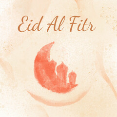Eid Al Firt Vector Design Background