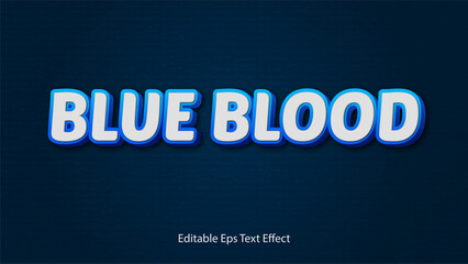 Blue 3d text effect design which can be used for social media post flyer banner poster