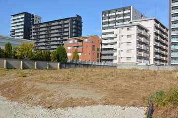建設予定地 © apoptosis