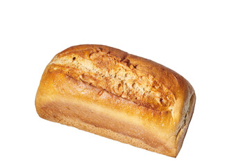 Bread isolated on white background