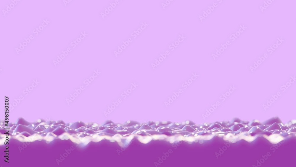 Poster realistic dof camera 3d animation of the splashing grape milk or yogurt fills up the screen rendered