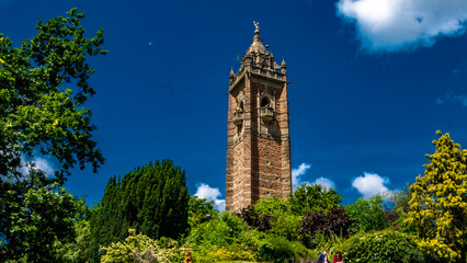 Fototapeta na wymiar Bristol Cabot Tower
