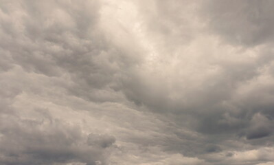 Obraz premium Gray Rain Clouds