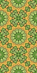 Fractodome Colorful Seamless Fractal Patterns