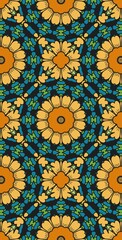 Fractodome Colorful Seamless Fractal Patterns