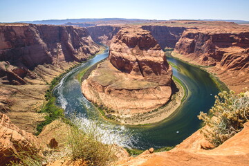 Horseshoe Bend of Colorado River, Arizona-USA