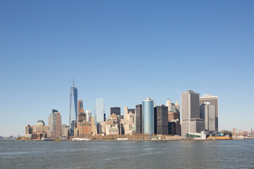 Fototapeta na wymiar Manhattan skyline