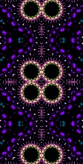 Fractodome Colorful Seamless Fractal Patterns