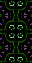 Fractodome Colorful Seamless Fractal Patterns