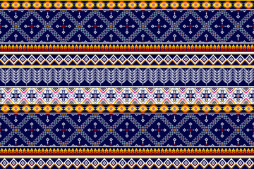 Abstract rug geometric ethnic pattern design. Tribal boho native ethnic traditional embroidery vector background. Aztec fabric carpet mandala ornament ethnic chevron textile decoration wallpaper.