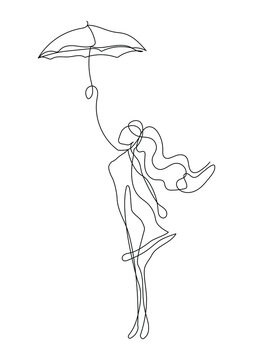 Umbrella. Sketch Royalty Free SVG, Cliparts, Vectors, and Stock  Illustration. Image 15831723.