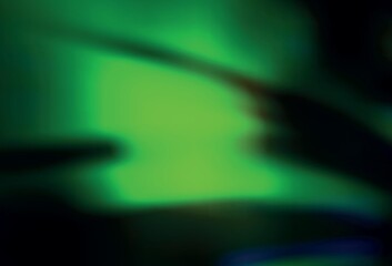 Dark Green vector blurred bright texture.