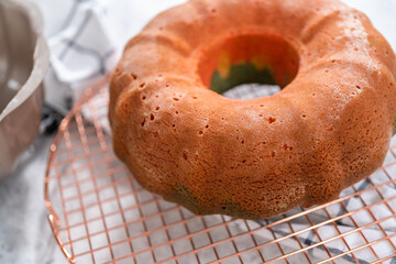July 4th bundt cake