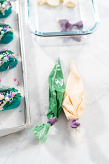Mermaid cakesicles