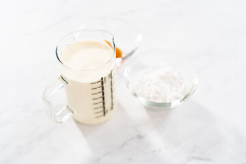 Homemade whipped cream