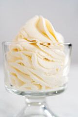 Homemade whipped cream