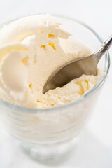 Homemade whipped cream
