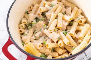 Chicken alfredo pasta