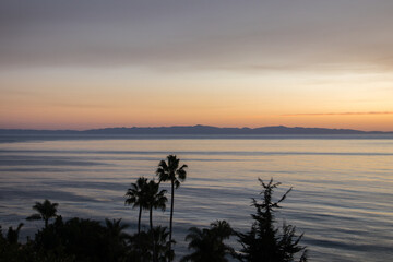 Fototapeta na wymiar Santa Barbara Sunsets