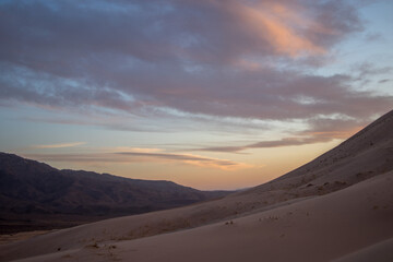 Obraz na płótnie Canvas Mojave Desert Dunes