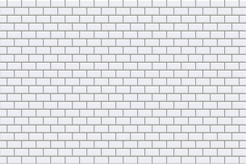 White brick wall background vector design illustration