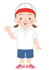 体操服の女の子