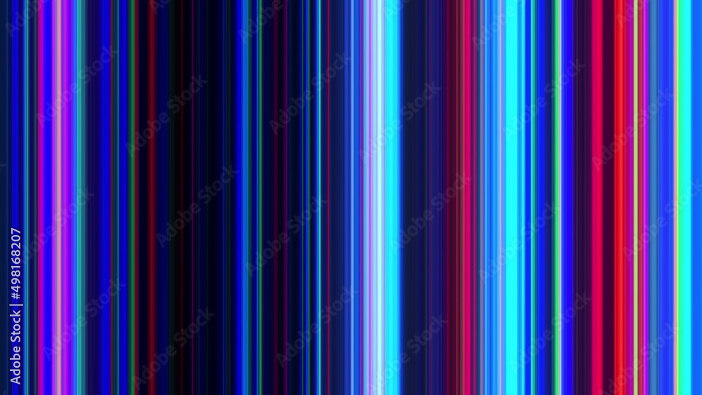 Poster gradient 3d render stripes of light of various sizes and tones. changing creative textures of trendy