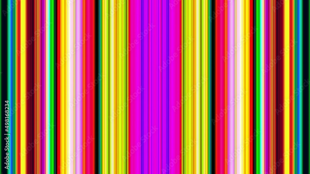 Poster gradient 3d render stripes of light of various sizes and tones. changing creative textures of trendy