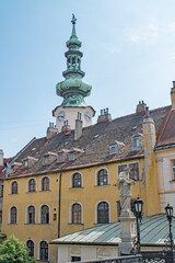 Fototapeta premium The beautiful architecture of Bratislava, Slovakia.