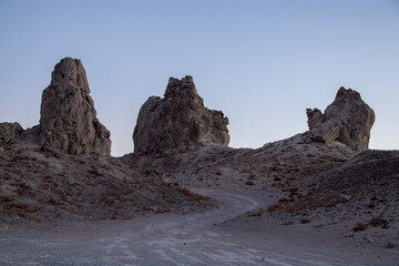 Sunset at the Trona Pinnacles