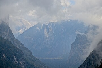 Cloudy Yosemite