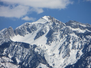 Snow Covered Mountains
