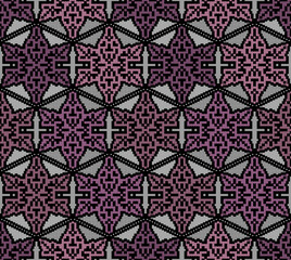 レース柄・雪・結晶