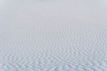 Fototapeta premium White Sands National Park in March