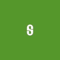 letter S golf logo