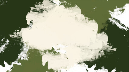 Green watercolor background for your design, watercolor background concept, vector.