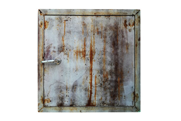 old metal sheet background with rusty on texture.