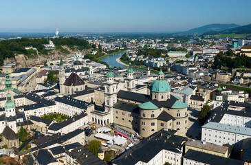 Fototapeta na wymiar Salzburg Stwolfgang hallstatt in Austria