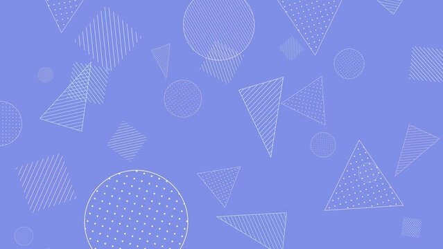 Abstract purple motion graphics. Trendy loop background