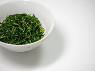 한국음식 참 나물, 요리, 식사